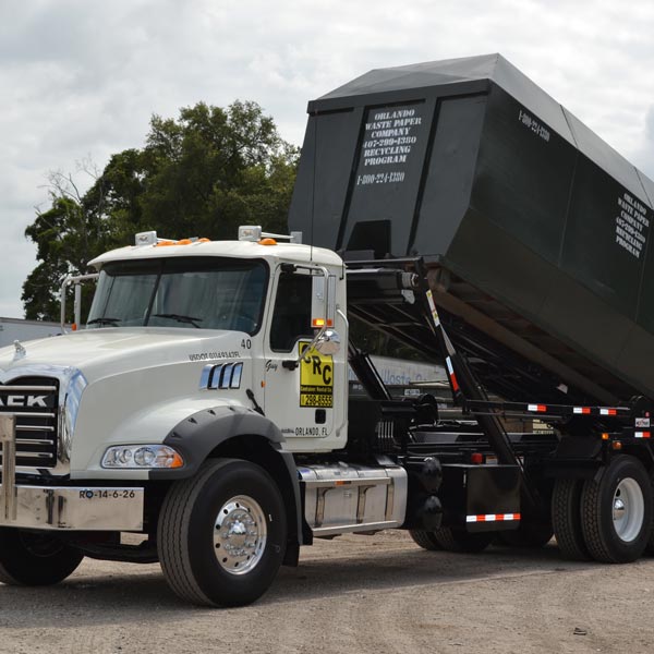 Container Rental Company truck