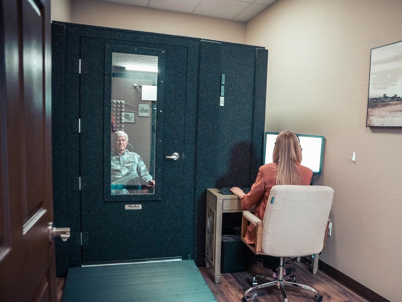 hearing loss testing in office